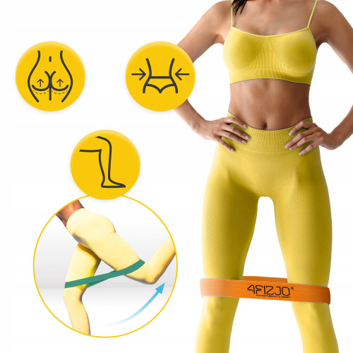 Резинка для фитнеса  4FIZJO Flex Band 3 шт 1-15 кг Mix - фото №3